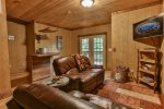 Spacious and entertaining rec room on the lower level